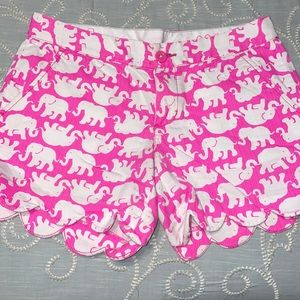 Elephant Buttercup Lilly Pulitzer short
